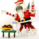 Illustration for article titled Lego Santa Crab Will Eat Your Cookies, Drink Your Milk, Kill You